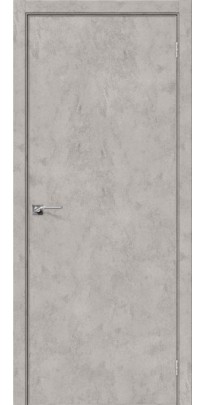 Дверь межкомнатная эко шпон Порта-50 4AF Grey Art (Бетон темный)